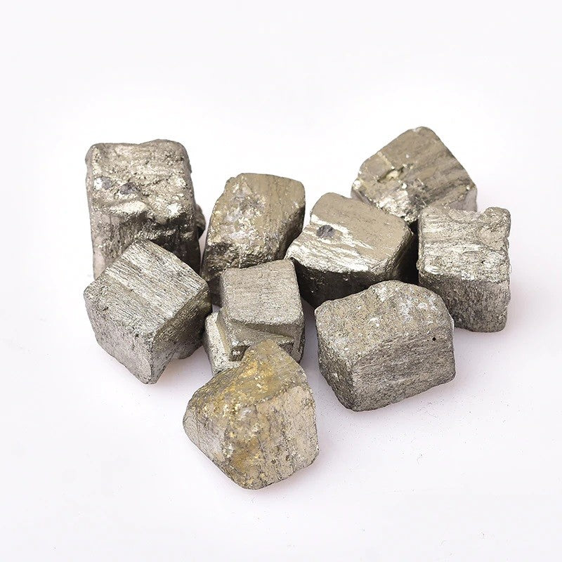 Bracelet PYRITE_Pierre de l'argent !