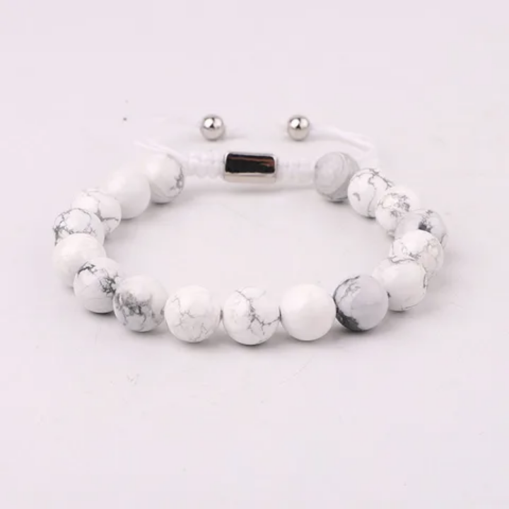 💎 Bracelet HOWLITE – SÉRÉNITÉ & Maîtrise