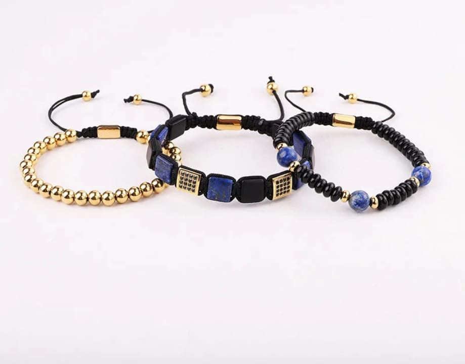 LAPIS LAZULI + ONYX ( Collection LUXE)