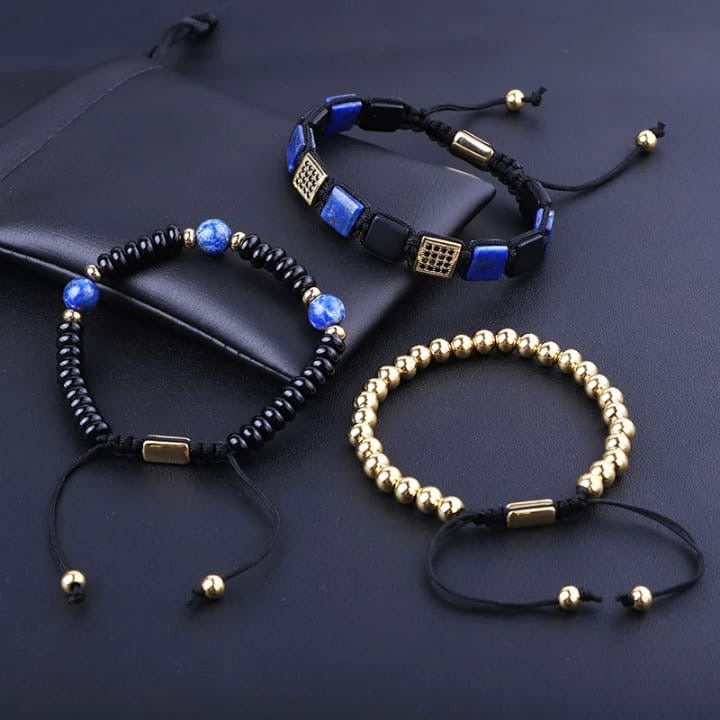 LAPIS LAZULI + ONYX ( Collection LUXE)