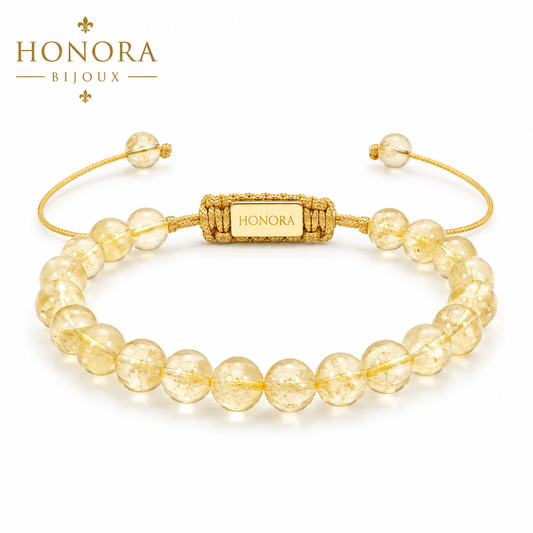 Bracelet Citrine — Pierre de la Richesse & du Succès