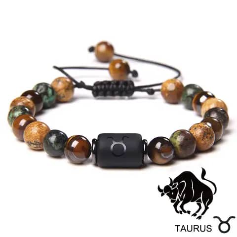 BRACELET EN PIERRE SIGNE ZODIAQUE