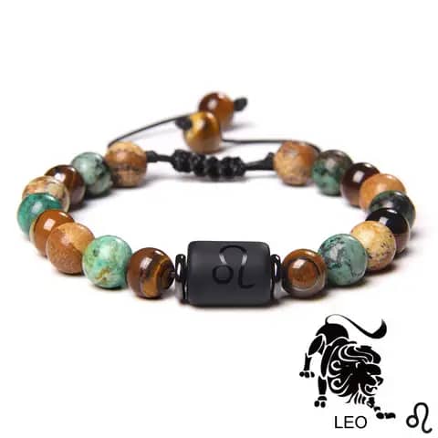 BRACELET EN PIERRE SIGNE ZODIAQUE