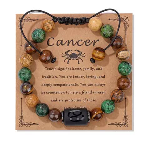 BRACELET EN PIERRE SIGNE ZODIAQUE