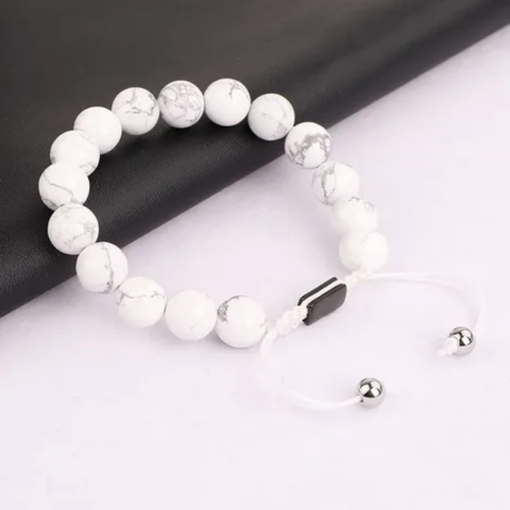 💎 Bracelet HOWLITE – SÉRÉNITÉ & Maîtrise