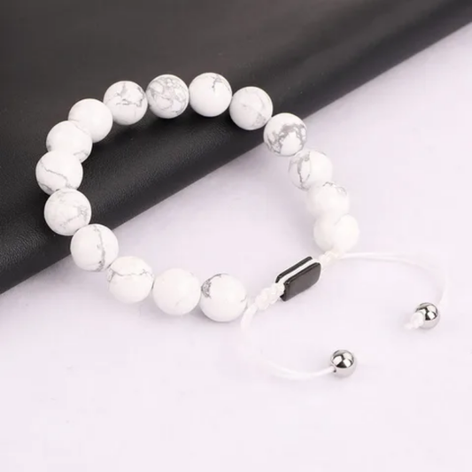 💎 Bracelet HOWLITE – SÉRÉNITÉ & Maîtrise