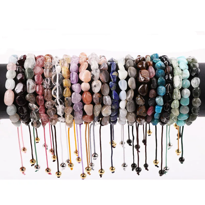 💎 Bracelet GRENAT BRUT – Passion & ENERGIE