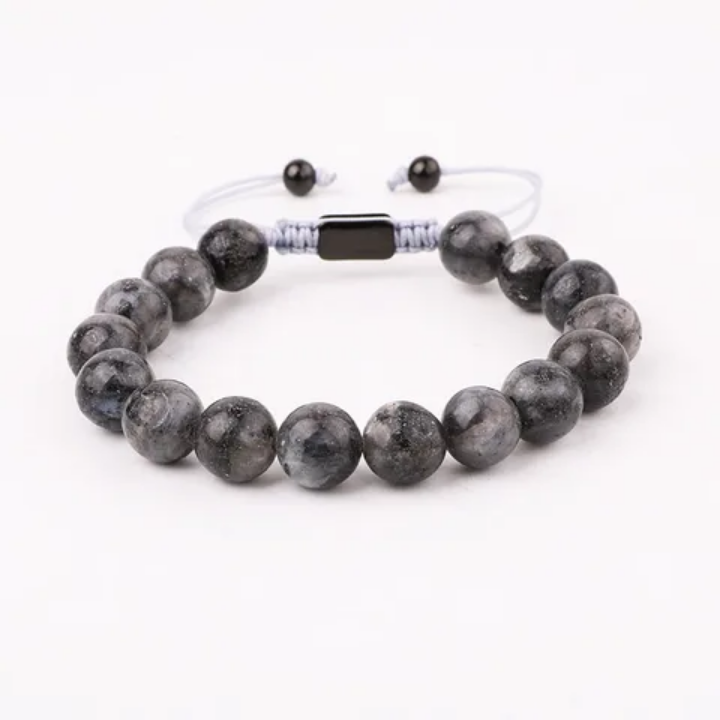 Bracelet LABRADORITE – Bouclier Énergétique & Protection