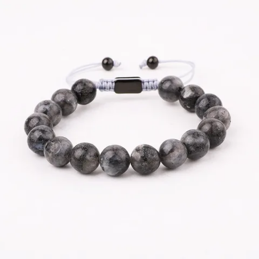 Bracelet LABRADORITE – Bouclier Énergétique & Protection