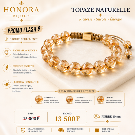 Topaze_Pierre du succès et de l'abondance