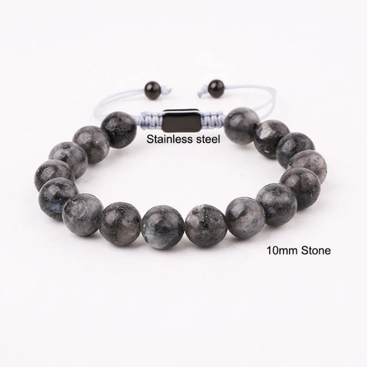 Bracelet LABRADORITE – Bouclier Énergétique & Protection